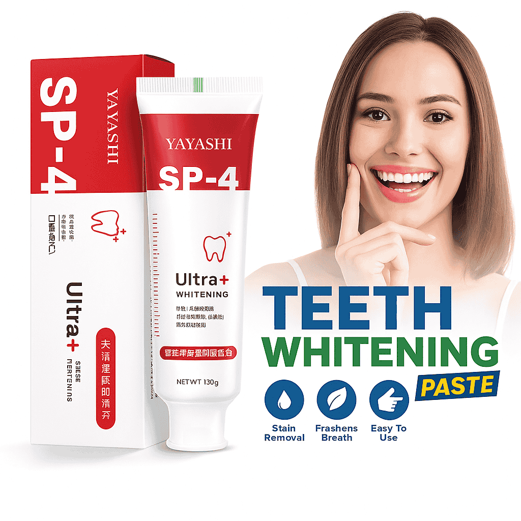 PREMIUM QUALITY SP4 Oral Care Probiotic Whitening paste