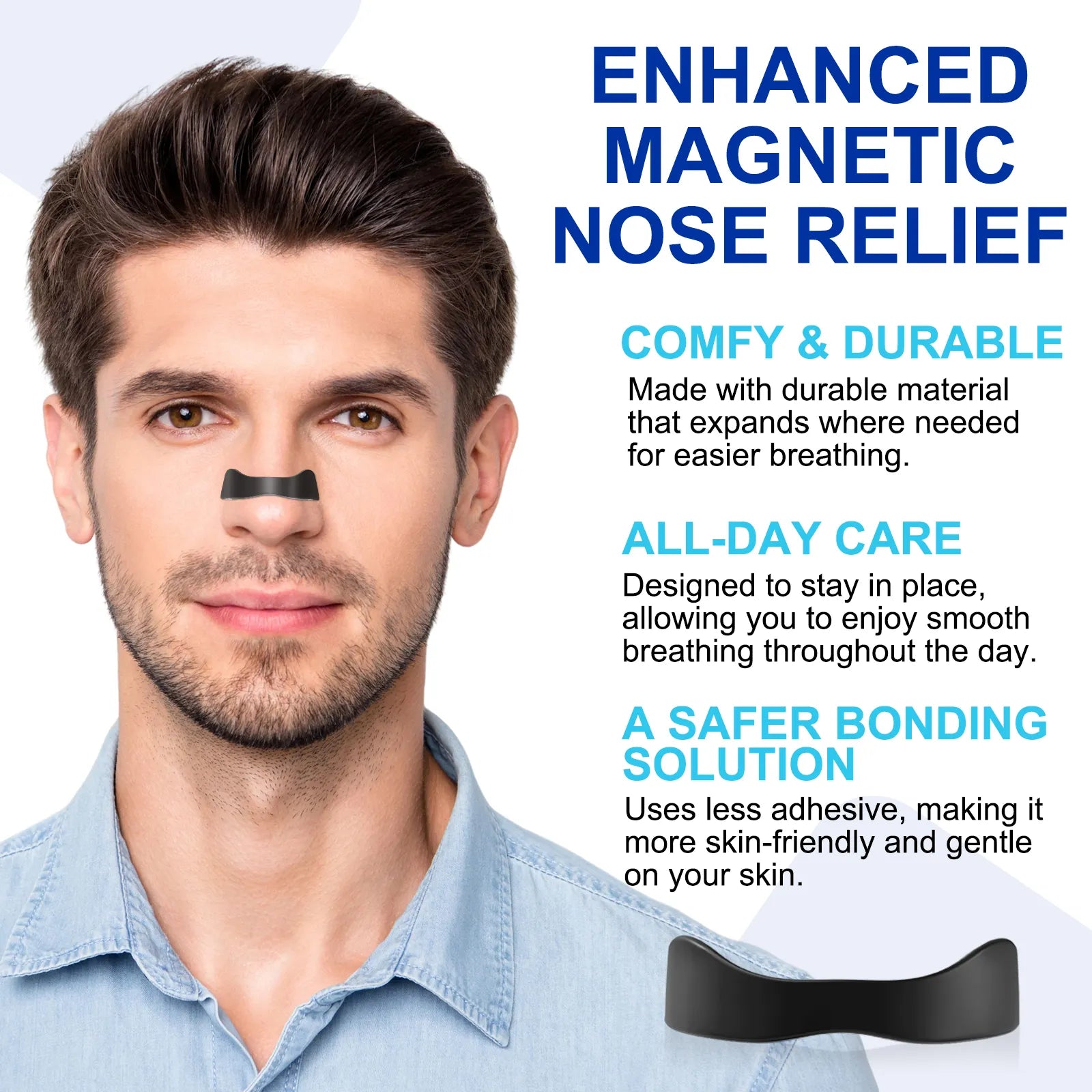 PREMIUM QUALITY MAGNETIC NASAL STRIPS