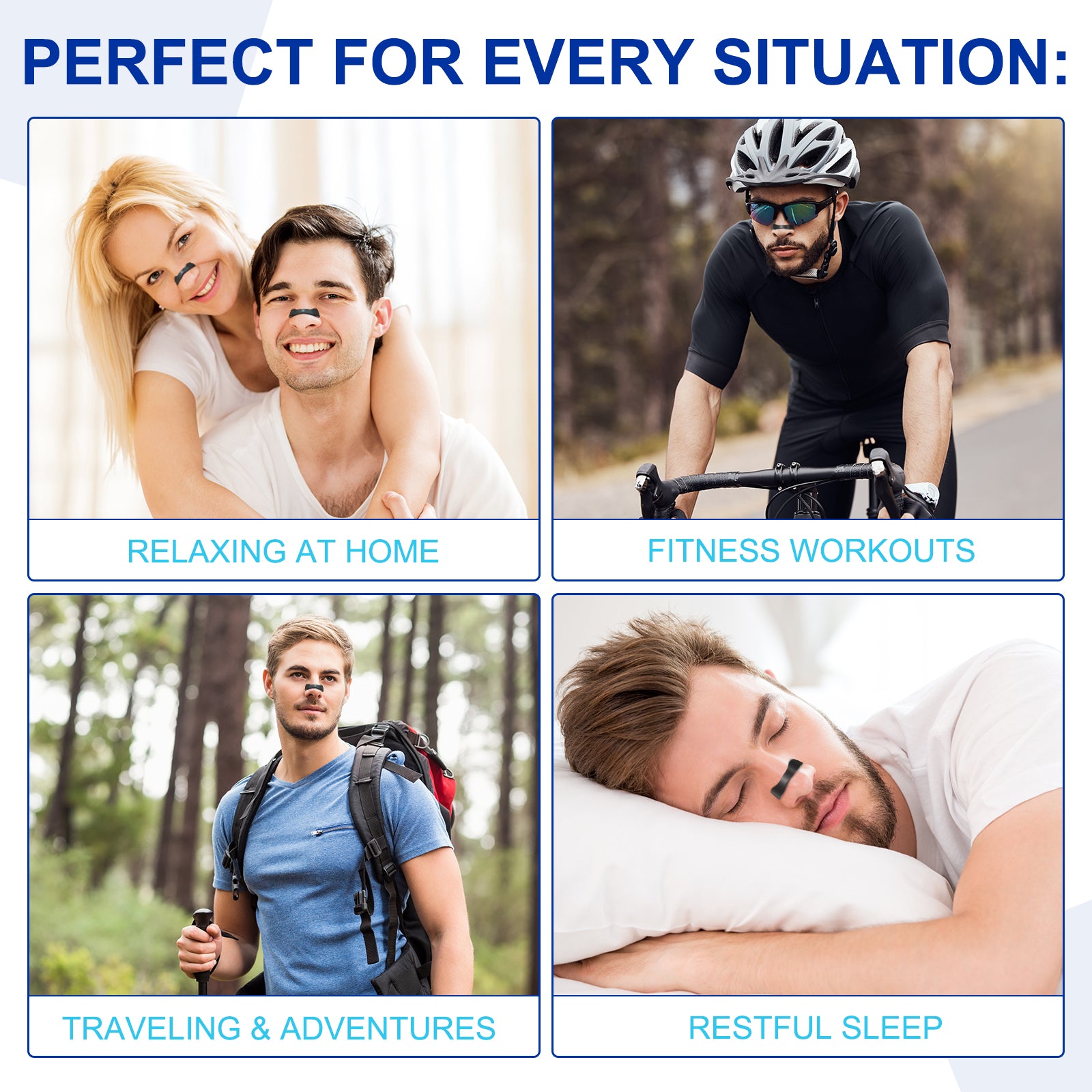 PREMIUM QUALITY MAGNETIC NASAL STRIPS