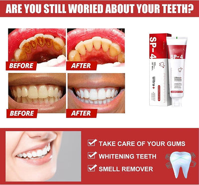 PREMIUM QUALITY SP4 Oral Care Probiotic Whitening paste